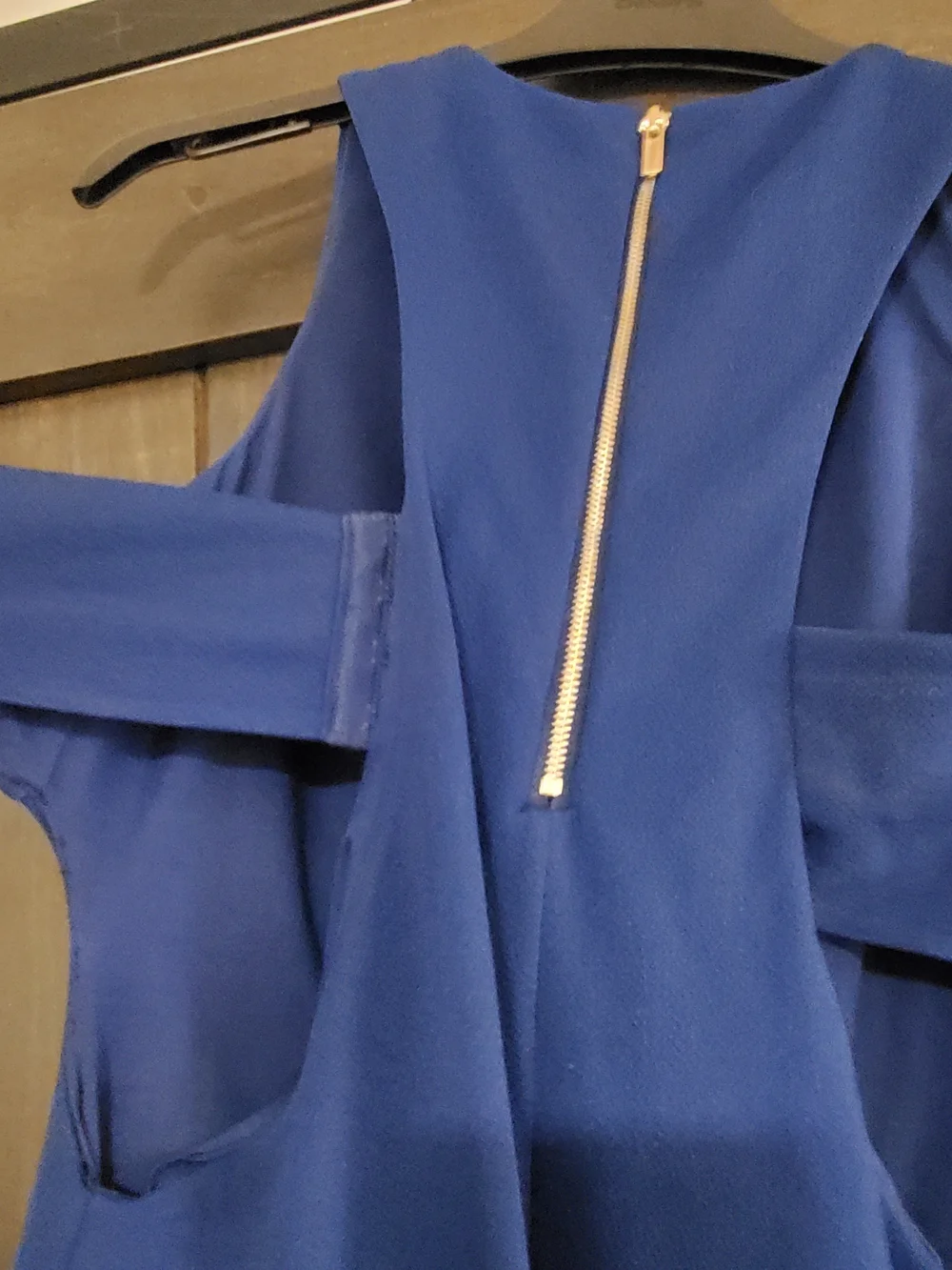 Royal Blue Midi Dress - Picture 3 of 3